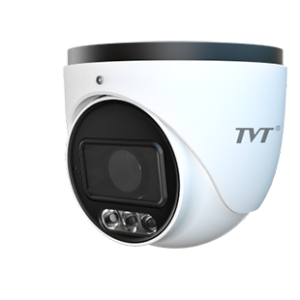 TVT 4MP IP Motorized Full Color Dome Camera (4MPFR-95454MPC4H(AZ/PE/WR2)